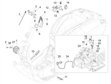 Spannungsreglerern - Elektronisches Steuergerern - Zündspule