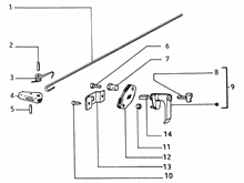Blinkerschalter-bremskontakt