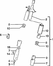 Lagerungen steuerrohr-diebstahlssicherung