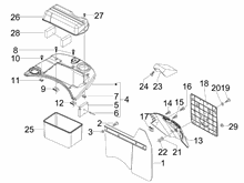 Hinterabdeckung - Kotflügellappen