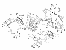Radgehäuse - Radkotflügel