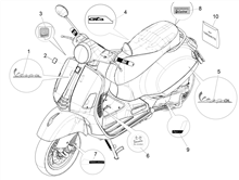 Plaketten - Verzierungen