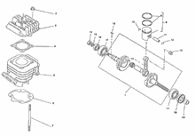 Kurbelwelle - Zylinder
