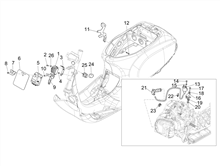 Spannungsreglerern - Elektronisches Steuergerern - Zündspule
