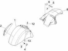 Radgehäuse - Radkotflügel