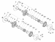 Getriebene riemenscheeiben