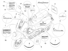 Plaketten - Verzierungen