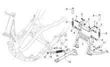 Fussrasten - Ständer