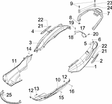 Seitenabdeckung - Spoiler