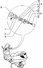 Gasseil-Kupplungsseil