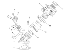 Drosselkörper - Einspritzdüse – Ansaugstutzen