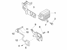 Spannungsreglerern - Elektronisches Steuergerern - Zündspule