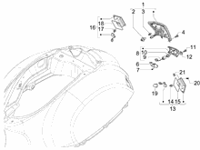 Hinterleuchten - Blinkleuchten