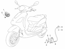 Spannungsreglerern - Elektronisches Steuergerern - Zündspule