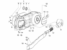 Kurbelwelledeckel - Kühlung kurbelgehäuse