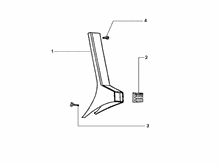 Verkleidungen vorne - Spritzschutz