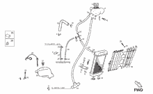 Rear headlight - Top box
