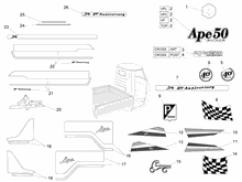 Plaketten - Verzierungen