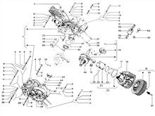 Kurbelgehause - Zylinder - Kurbelwelle