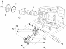 Schwinghebelhalterung