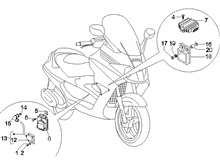 Spannungsreglerern - Elektronisches Steuergerern - Zündspule