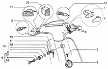 Stoßdämpfer hinten