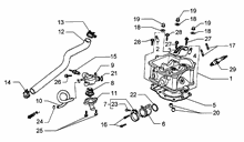 Hintere Achswelle rechts und Links