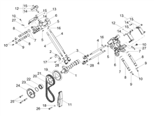 Assale posteriore cpl - Differenzialgetriebe