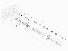 Getriebene riemenscheeiben