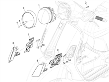 Vorderleuchten - Blinkleuchten