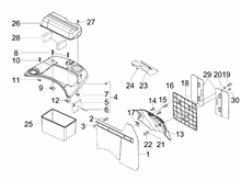 Hinterabdeckung - Kotflügellappen