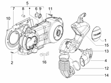 Kurbelwelledeckel - Kühlung kurbelgehäuse