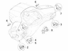Wechselschalter - Umschalter - Druckschalter - Schalter
