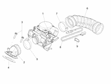 Vergaser, komplett - Ansaugstutzen