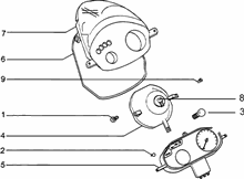 Stoßdämpfer hinten