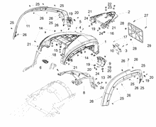 Hinteres schutzblech