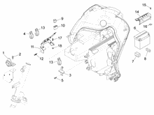 Fernschalteren - Batterie - Hupe