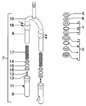 Stossdämpfer vorderer