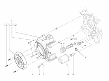 Schwungraddeckel - Ölfilter
