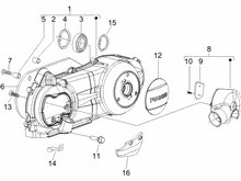 Kurbelwelledeckel - Kühlung kurbelgehäuse