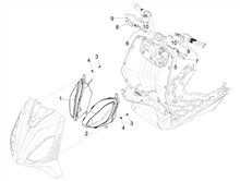 Vorderleuchten - Blinkleuchten