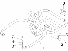Hinterer Gepäckträger