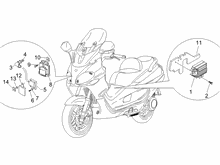 Spannungsreglerern - Elektronisches Steuergerern - Zündspule