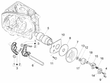 Einheit Zylinder-Kolben-Kolbenbolzen