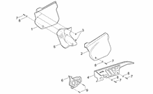 Sitz - Gepäckträger