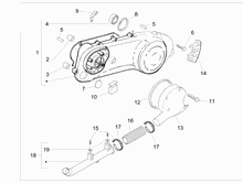 Kurbelwelledeckel - Kühlung kurbelgehäuse