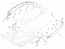 Seitenabdeckung - Spoiler