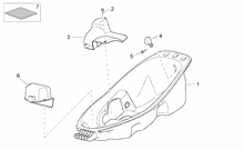 Sitz - Gepäckträger