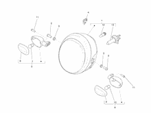 Vorderleuchten - Blinkleuchten