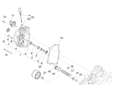 Schwungraddeckel - Ölfilter